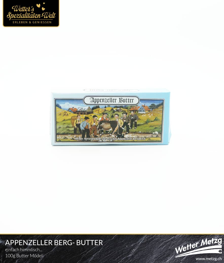 Appenzeller Berg Butter | natur pur | 100 Gramm
