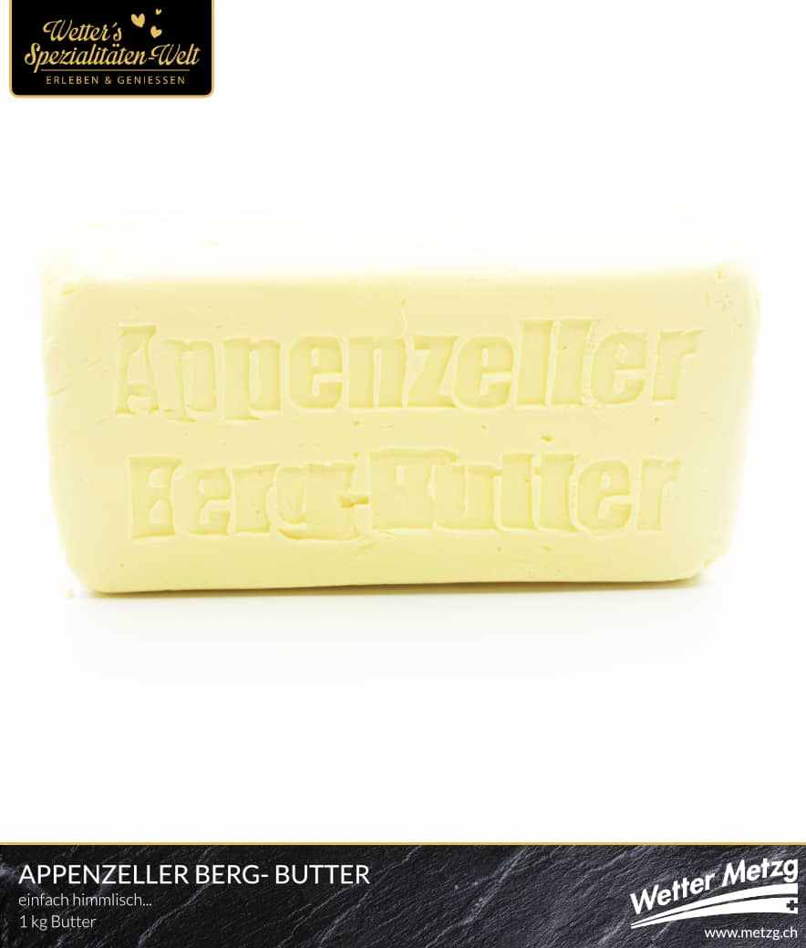 Appenzeller Berg Butter | natur pur | 1 kg