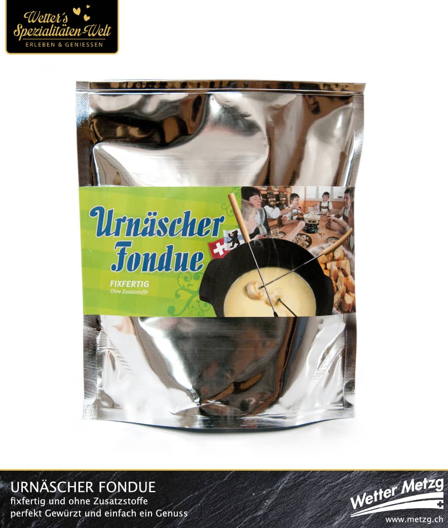 Urnäscher Käsefondue | fixfertig | 2 Personen